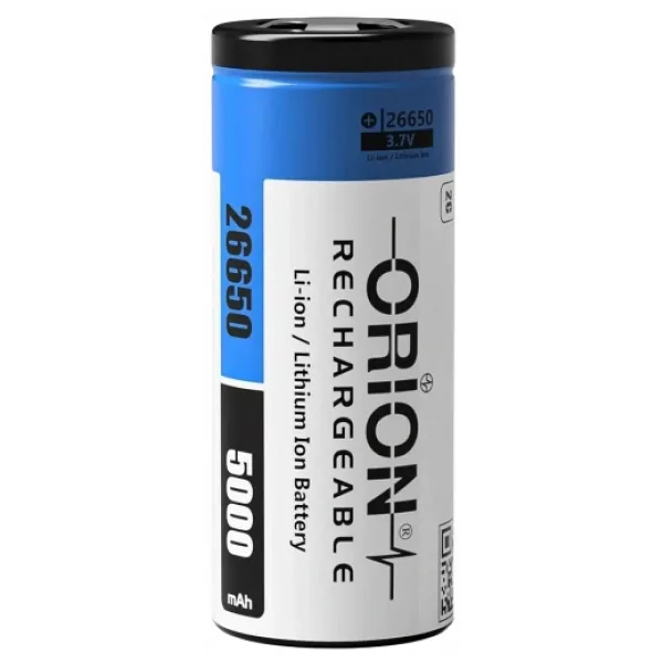 Orion 26650 3.7 V 5000 mAh Li-ion Şarjlı Pil