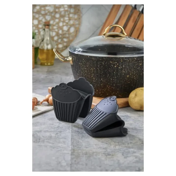 Orvila Mini Cupkek Desenli Silikon Fırın Tutacağı 1 Adet
