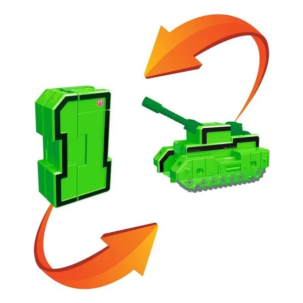 Pocket Morphers Dönüşebilen Numaralar No 1 Tank