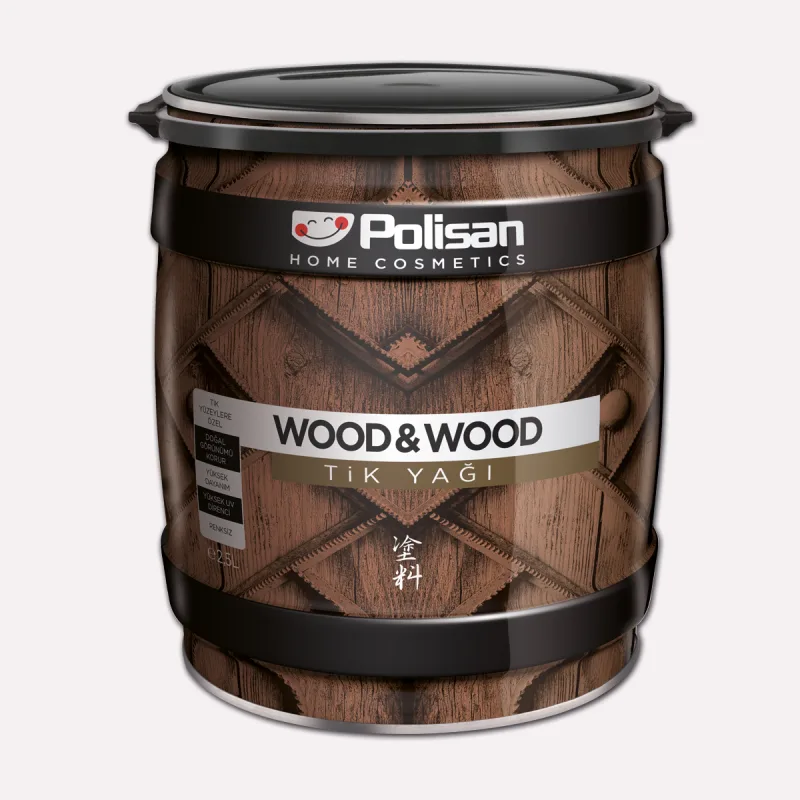 Polisan Wood Anti Aging 2.5 lt Tik Yağı