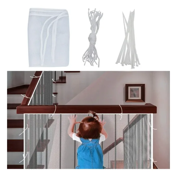 proger Merdiven Ve Balkon Güvenlik Filesi 3 Metre X 80 Cm