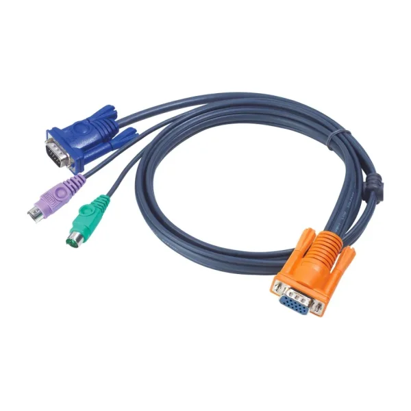Raın Kvm Switch Kablo Ps2 Vga Erkek Disi 1.5 Metre