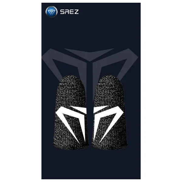 Saez Yeni Nesil E-spor Parmak Eldivenleri - Pubg Oyun Eldiveni Special Edition Siyah 1 Çift 2 Adet