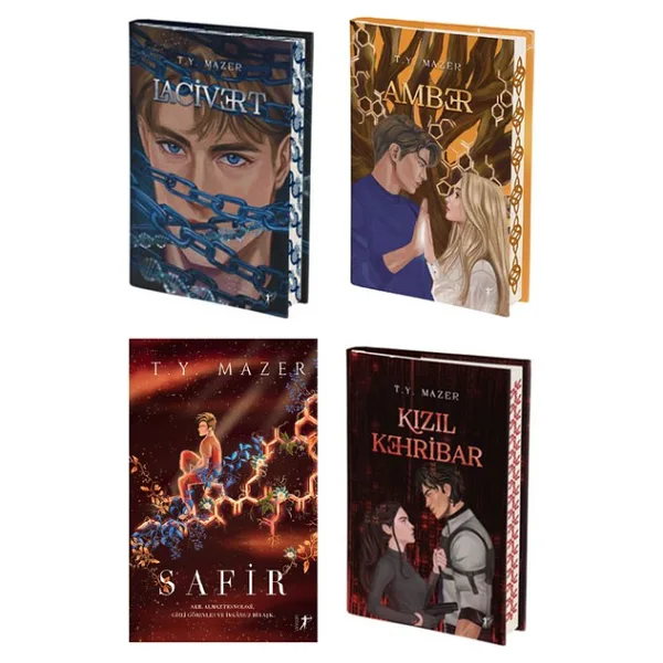 Safir - Lacivert - Amber - Kızıl Kehribar - T. Y. Mazer