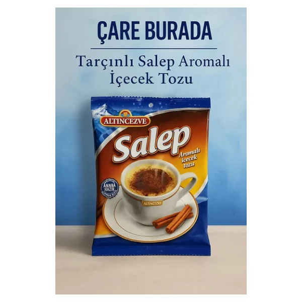 Salep Aromalı İçecek Tozu 250 gr, Tarçınlı