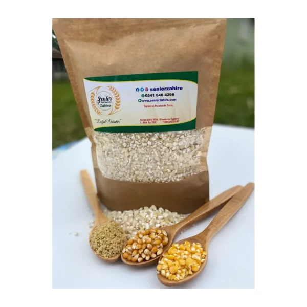 Şenler - Çorbalık Beyaz Kırık Mısır 1 KG