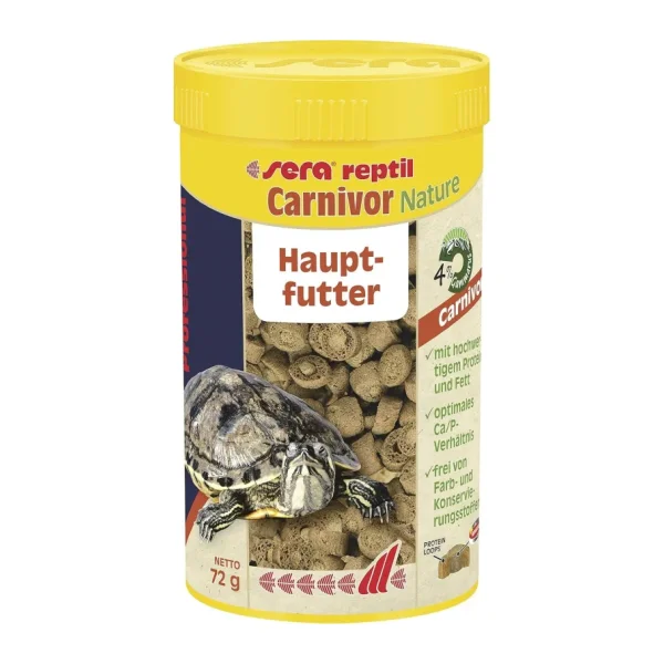 Sera Reptil Carnivor Etçil Sürüngen Yemi 250 ML