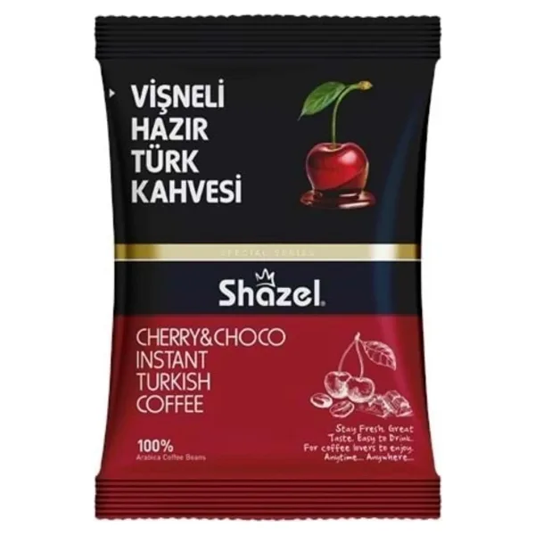 Shazel Vişneli Hazır Türk Kahvesi 100 gr