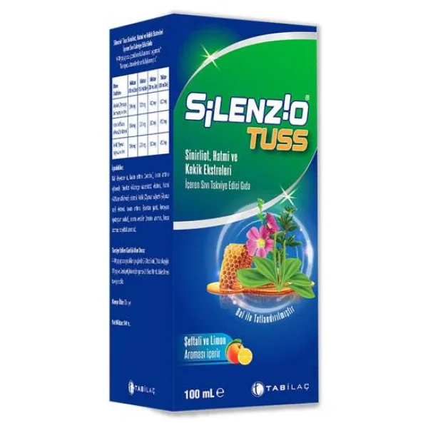 Silenzio Tuss Öksürük Şurubu 100 ml