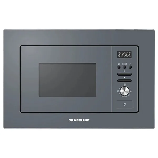 Silverline MW9018S02 20 lt Gri Ankastre Mikrodalga Fırın