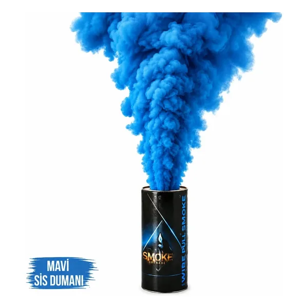 Sis Bombası Mavi Renk Duman 1 Adet