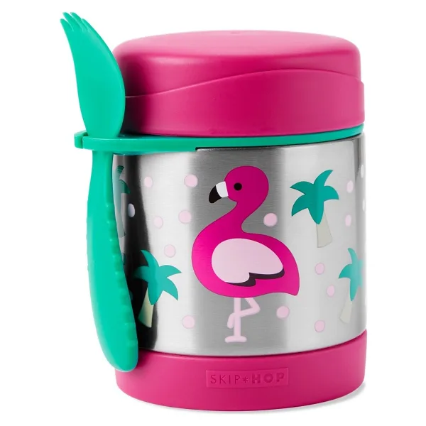 Skip Hop Zoo Flamingo Paslanmaz Çelik Termos 325 ml