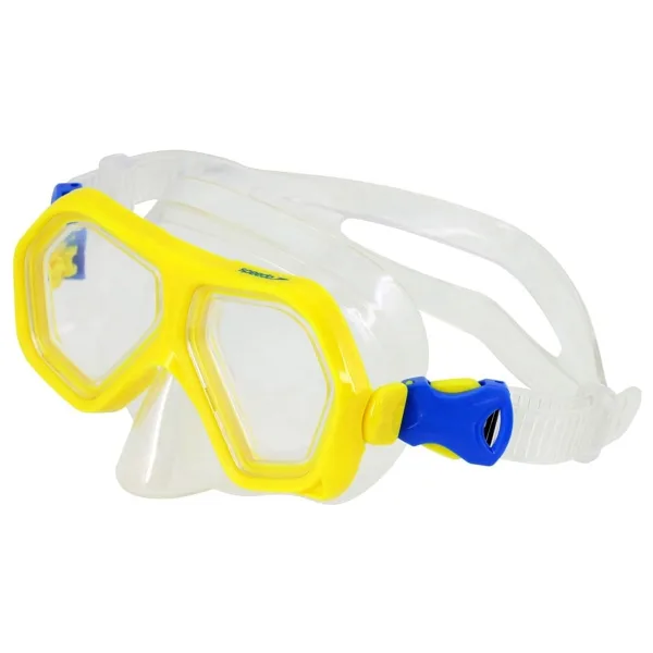 Speedo Dual Lenses Çocuk Sarı Şnorkel Seti