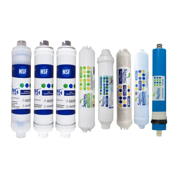 Spring Water 8'li Filtre Seti 11 Aşamalı Modeller Için