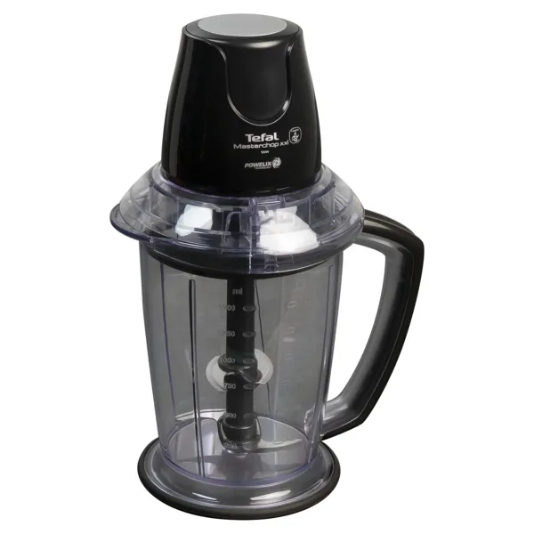 Tefal Masterchop Powelix Maxi XXL 500 W 4 Bıçaklı Doğrayıcı Siyah