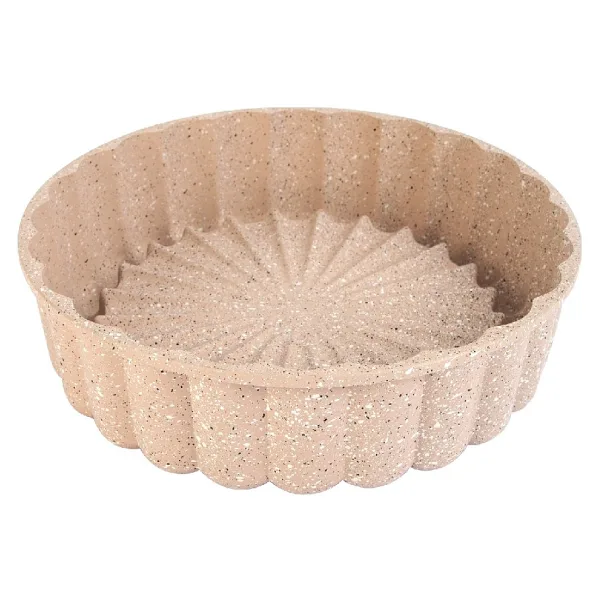 Thermoad 26 cm Granit Döküm Tart Kalıbı Vizon