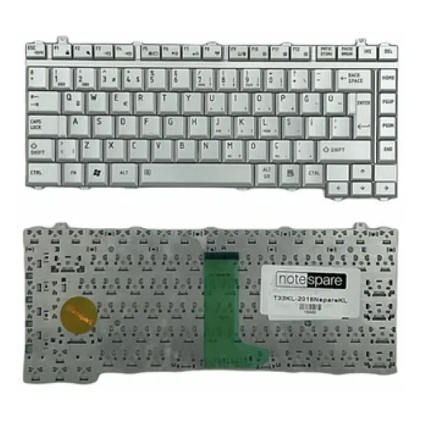 Toshiba Uyumlu Aebl5a00150, Aebl5e00010, Aebl5r00040-Uı Klavye Tr Siyah