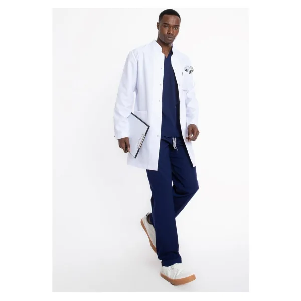 Uçak Medikal Beyaz Uzun Boy, Hakim Yaka, Doktor Önlüğü - XL