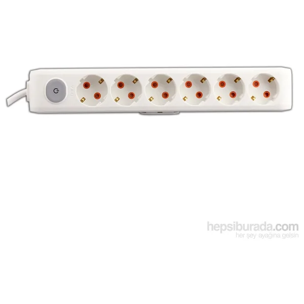 Viko Multi-let Topraklı Anahtarlı 1 m 6'lı Priz