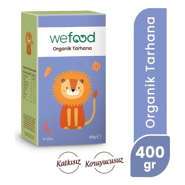 Wefood Kids Organik Bebek Tarhanası 400 gr