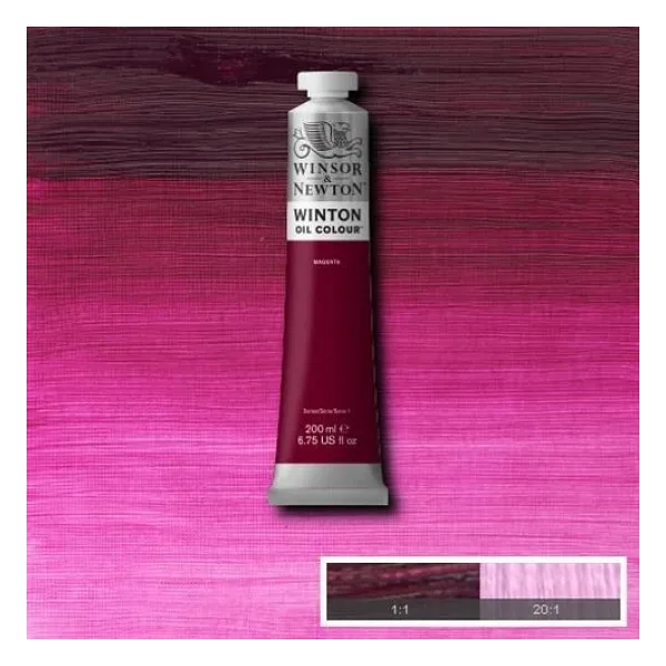 Winsor & Newton Winton 200 ml 380 Magenta Yağlı Boya