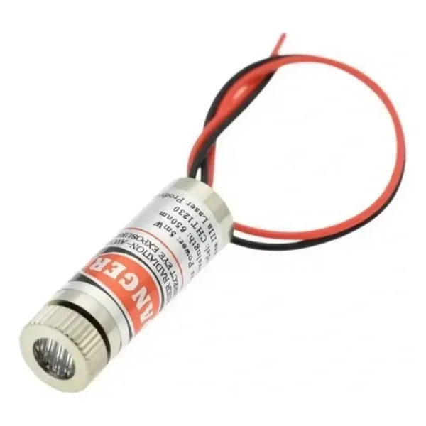12mm 650nm 5mw Kırmızı Çapraz Kafalı Lazer