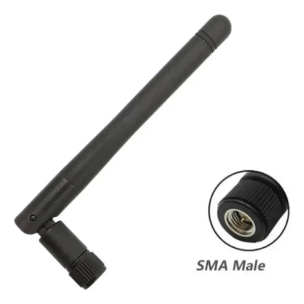 2.4G 2DB WIFI 110mm 90 Derece Ayarlanabilir SMA Erkek Anten