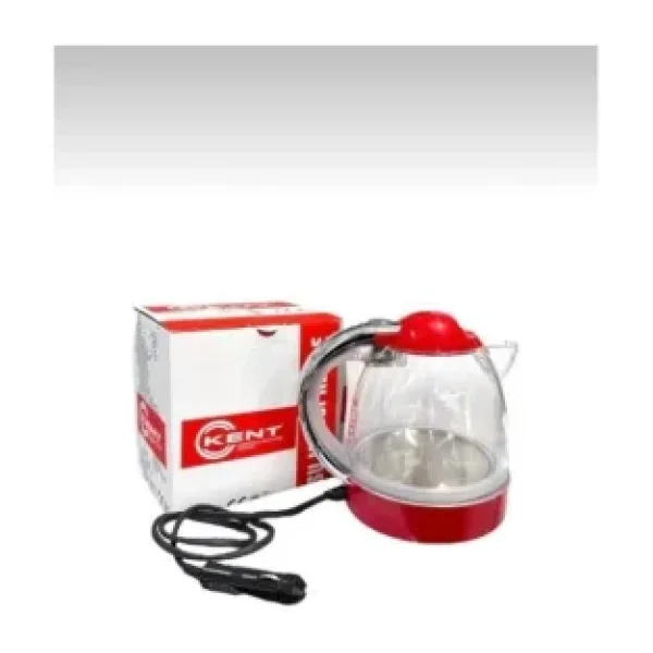 abnturk 24 Volt 1 litre Oto Kamyon Tır İçin Su Isıtıcı Kettle Termostatlı Işıklı Araç Kettle