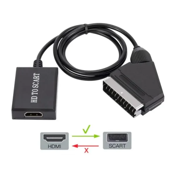 Alfais 5083 Scart to HDMI Dönüştürücü