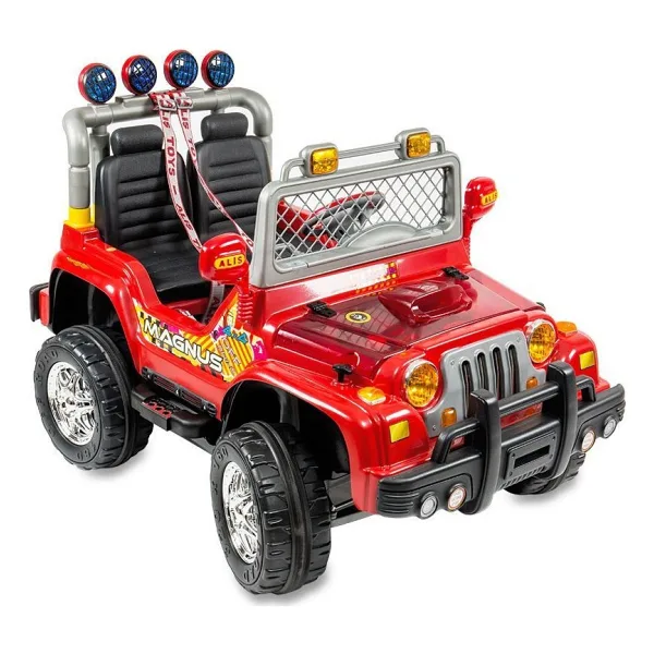 Aliş 504 Mega Çift Kişilik Kırmızı 12 V Akülü Araba