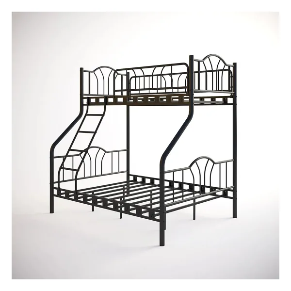 Argimo İmaj Siyah 90x190-140x190 cm 3'lü Metal Ranza