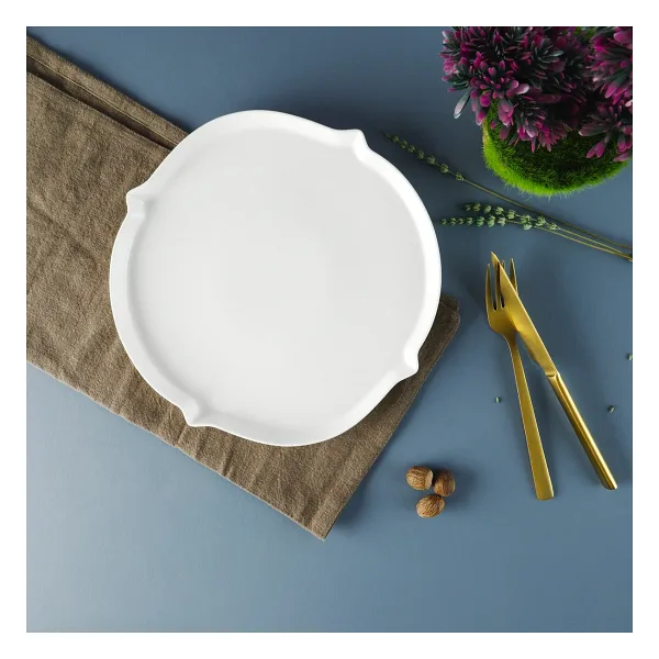 Aryıldız Lunar Yuvarlak 27 cm Servis Tabağı
