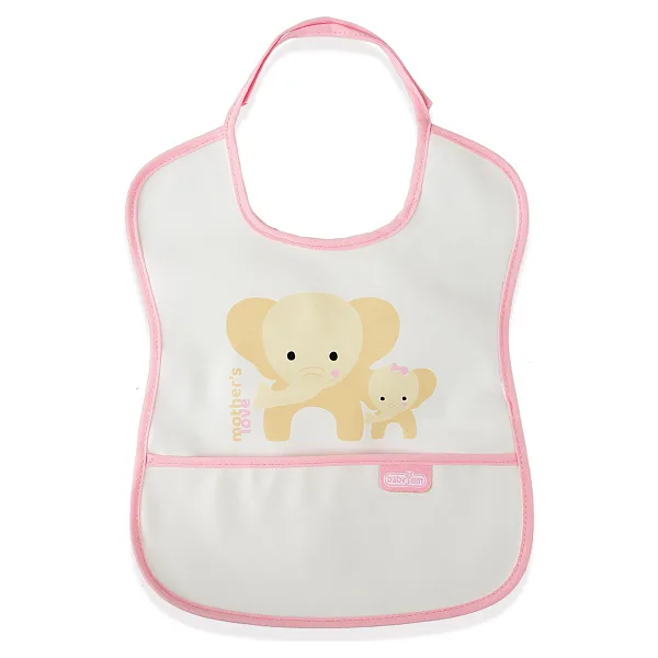 Babyjem Poli Muşamba Küçük Pembe Önlük