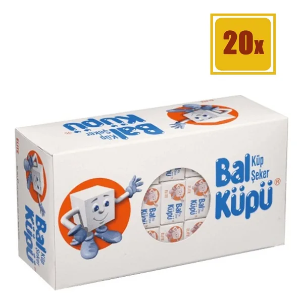 Bal Küpü Çift Sargılı Küp Şeker 750 gr 20'li Set