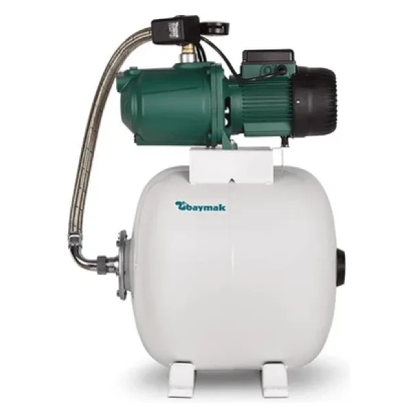 Baymak EURO40/50 50lt Yatık Tanklı Hidrofor 1.1hp