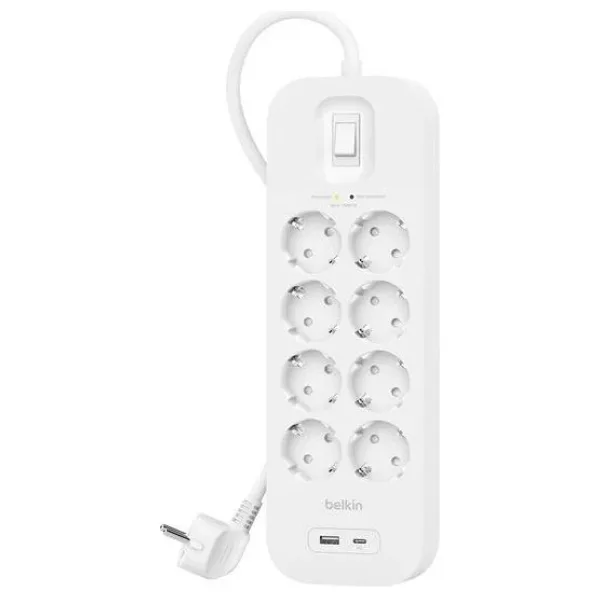 Belkin SRB003VF2M Usb-C-Usb-A 8x Akım Korumalı Priz 2 Metre