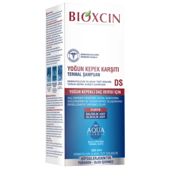 Bioxcin Aqua Thermal DS 200 ml Yoğun Kepek Şampuanı