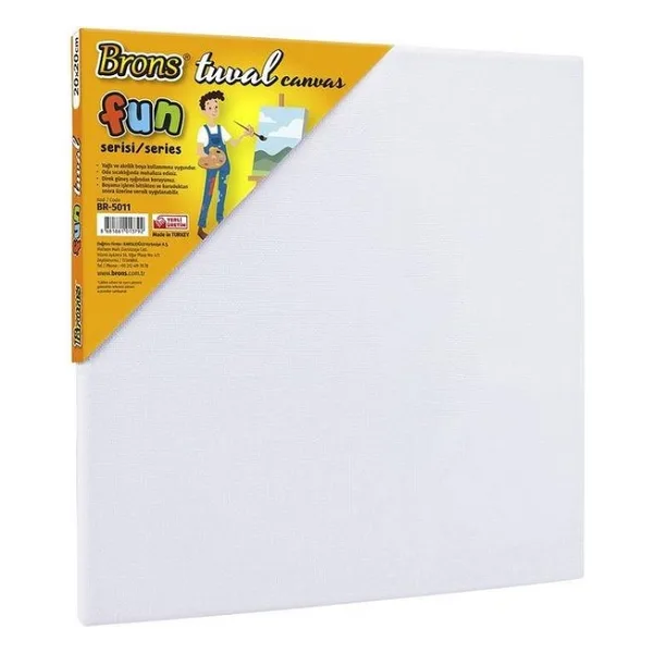 Brons Fun Serisi Tuval 20X20 Cm