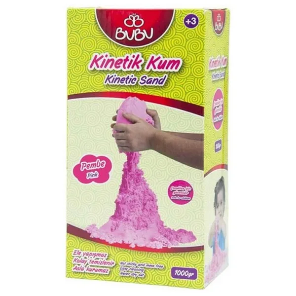 Bubu 1000 gr Kinetik Kum Pembe