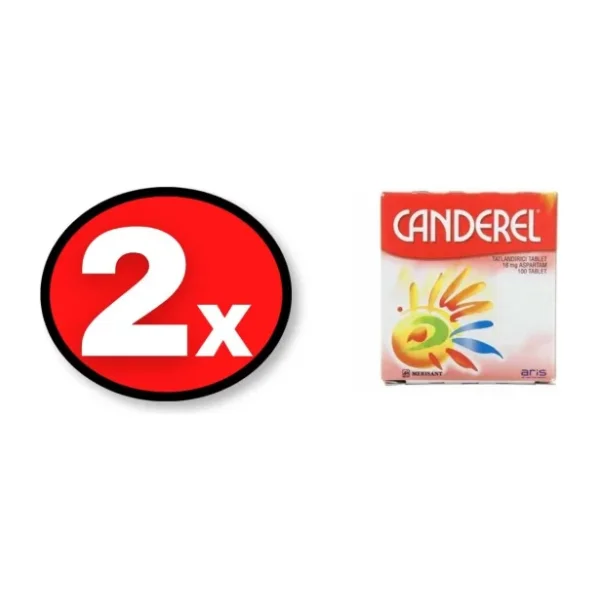Canderel Tatlandırıcı 100 Tablet 2 Adet