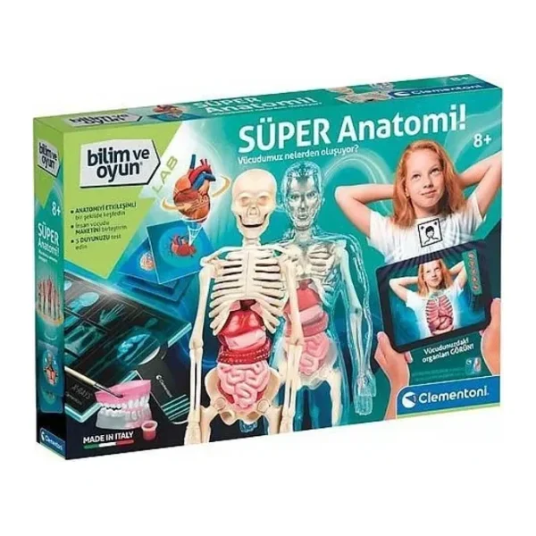 Clementoni Bilim ve Oyun Süper Anatomi 64474