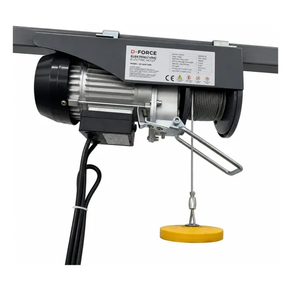 D-Force Df-0512 Elektrikli Vinç 600-1200 Kg 1800 W