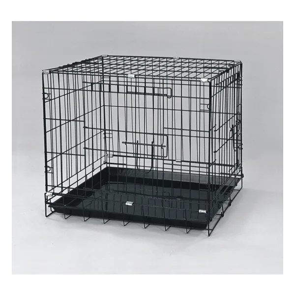 Dayang Köpek Kafesi Siyah 61X44X50 11