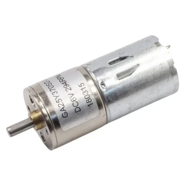 DC 6V 294Rpm 25mm Redüktörlü Dc Motor