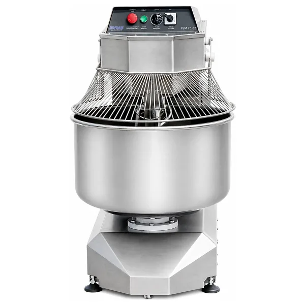 Dirmak ISM 75-32 CR Spiral Hamur Yoğurma Makinası 75 Lt Kazan 35 Kg Un Kapasiteli İki Devirli Krom Gövde380v/3p/50hz