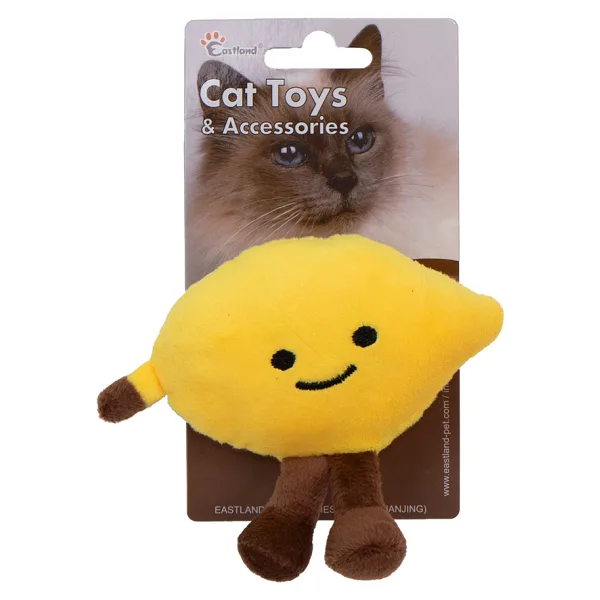 Eastland Catnipli Hışırtılı Peluş Limon 12,5cm