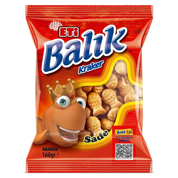 Eti 160 gr Sade Balık Kraker