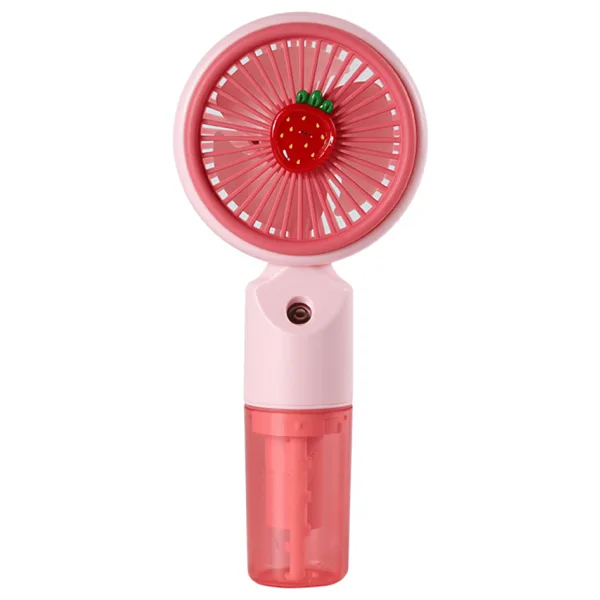 Feny FN-F50 Buharlı Pembe Şarjlı Mini El Tipi Vantilatör