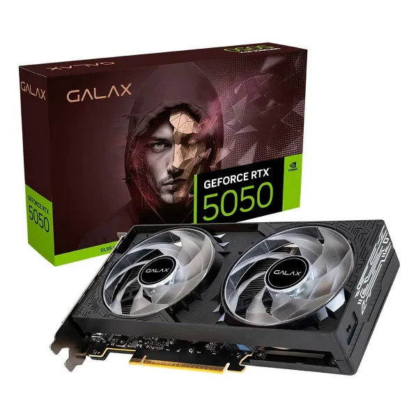 Galax RTX 5050 1-Click OC V2 55NSL8MHDXRE 128 Bit GDDR6 8 GB Ekran Kartı