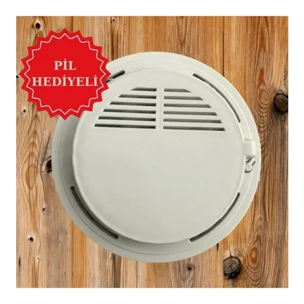 Helios Pilli Duman Dedektörü HS 5007 - Pil Hediyeli